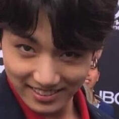 Jk making a silly face